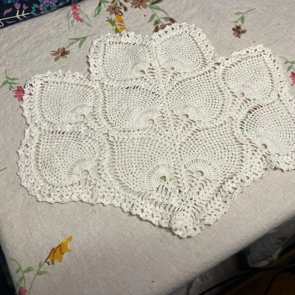 Lotus Flower Doily